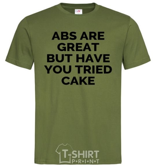 Men's T-Shirt ABC are great millennial-khaki фото