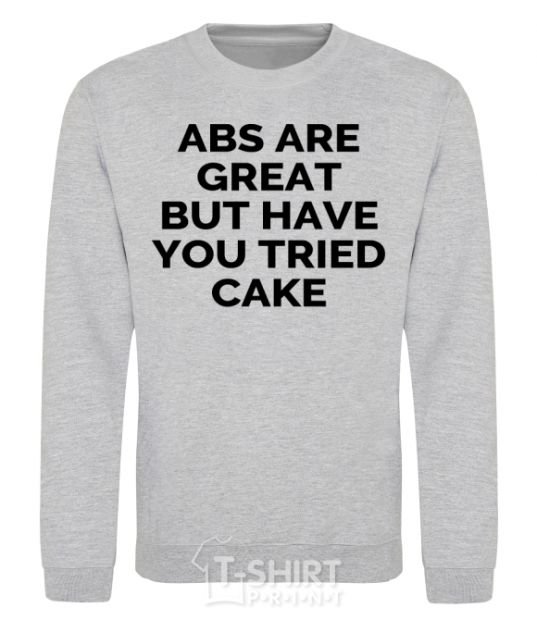 Sweatshirt ABC are great sport-grey фото