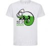 Kids T-shirt Help to make life green White фото