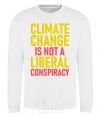 Sweatshirt Climate change White фото