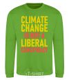 Sweatshirt Climate change orchid-green фото