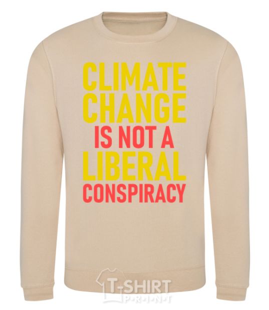Sweatshirt Climate change sand фото
