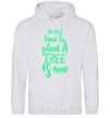 Men`s hoodie The best time to plant a tree is now sport-grey фото