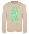 Sweatshirt The best time to plant a tree is now sand фото