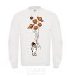 Sweatshirt An astronaut with balls of planets White фото