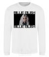 Sweatshirt Billie Eilish promo White фото