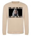 Sweatshirt Billie Eilish promo sand фото