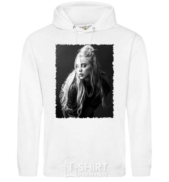 Men`s hoodie Billie Eilish White фото