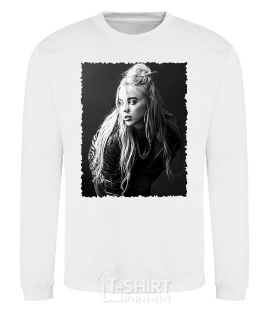 Sweatshirt Billie Eilish White фото