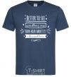 Men's T-Shirt Better to see navy-blue фото