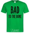 Men's T-Shirt Bad to the bone kelly-green фото