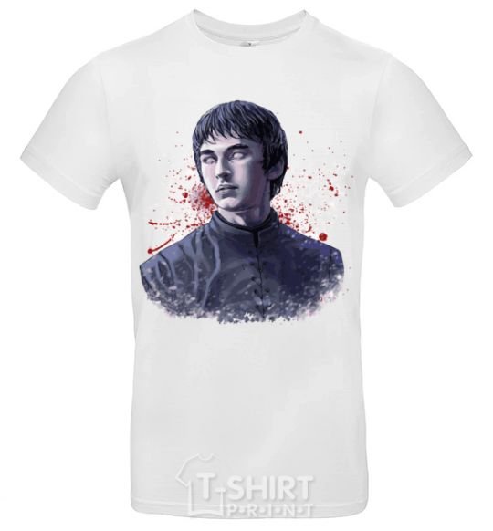 Мужская футболка Bran art Белый фото