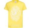 Kids T-shirt Lion wh cornsilk фото