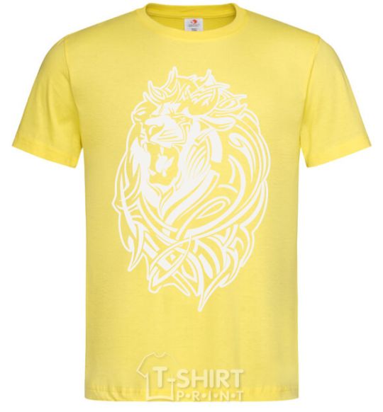 Men's T-Shirt Lion wh cornsilk фото