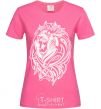 Women's T-shirt Lion wh heliconia фото