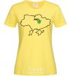 Women's T-shirt Kiev resident cornsilk фото