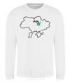 Sweatshirt Kiev resident White фото