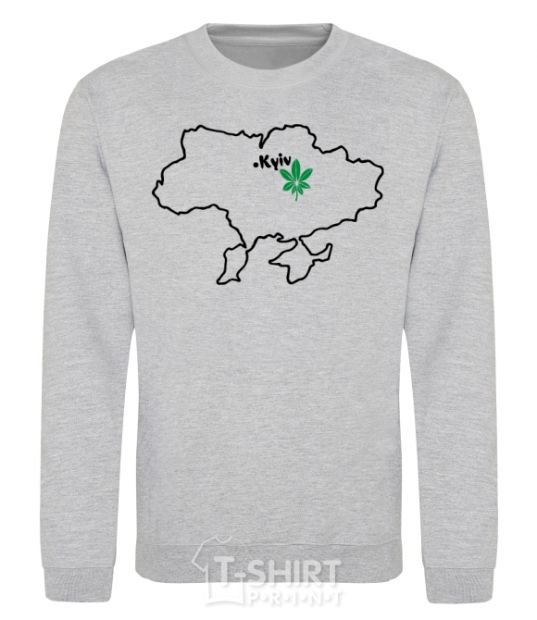 Sweatshirt Kiev resident sport-grey фото