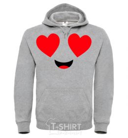 Men`s hoodie It's beautiful sport-grey фото
