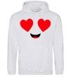 Men`s hoodie It's beautiful sport-grey фото