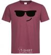 Men's T-Shirt Cool burgundy фото