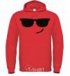 Men`s hoodie Cool bright-red фото