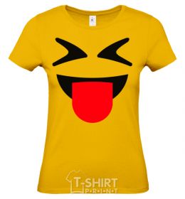 Women's T-shirt Naughty cornsilk фото