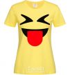 Women's T-shirt Naughty cornsilk фото