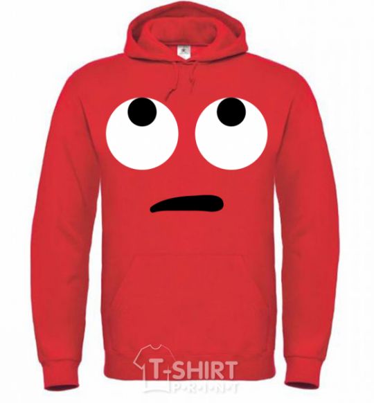 Men`s hoodie What's going on bright-red фото