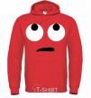 Men`s hoodie What's going on bright-red фото