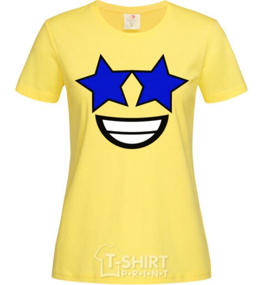 Женская футболка Звездный час Лимонный фото