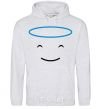 Men`s hoodie Angelic mood sport-grey фото