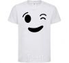 Kids T-shirt Wink White фото