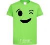 Kids T-shirt Wink orchid-green фото