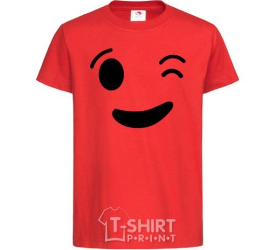 Kids T-shirt Wink red фото