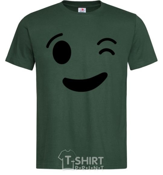 Men's T-Shirt Wink bottle-green фото