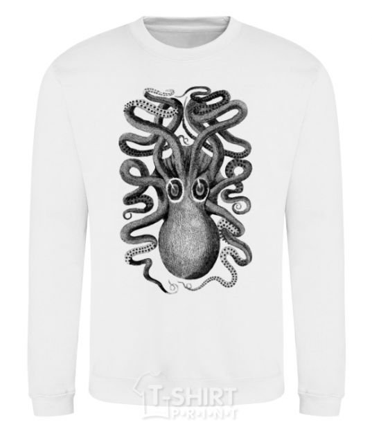 Sweatshirt Tentacles White фото