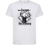 Kids T-shirt Escape the ordinary White фото