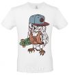 Men's T-Shirt Cool owl White фото