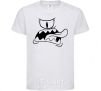 Kids T-shirt The face of the monster White фото