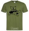 Men's T-Shirt The face of the monster millennial-khaki фото