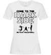 Women's T-shirt We play volleyball White фото