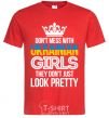 Men's T-Shirt They don't just look pretty red фото