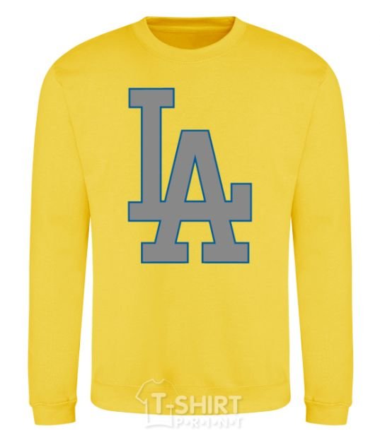 Sweatshirt LA yellow фото