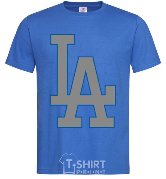 Men's T-Shirt LA royal-blue фото