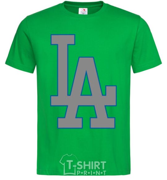 Мужская футболка LA Зеленый фото