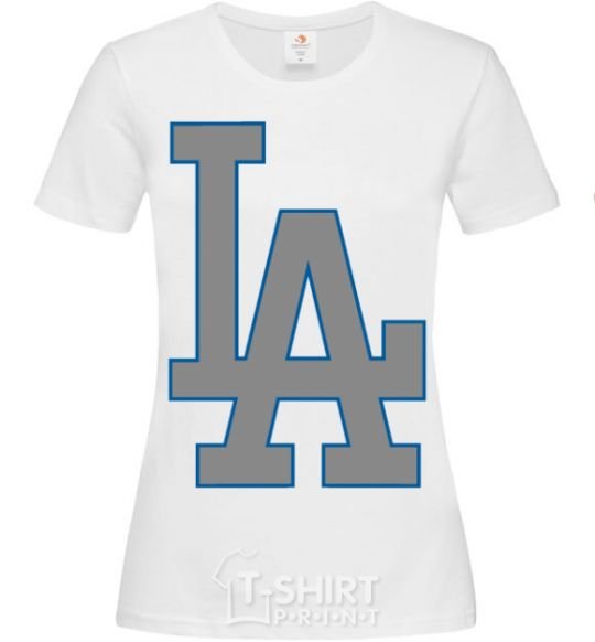 Women's T-shirt LA White фото