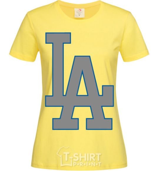 Женская футболка LA Лимонный фото