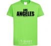Kids T-shirt Los Angeles since 1781 orchid-green фото