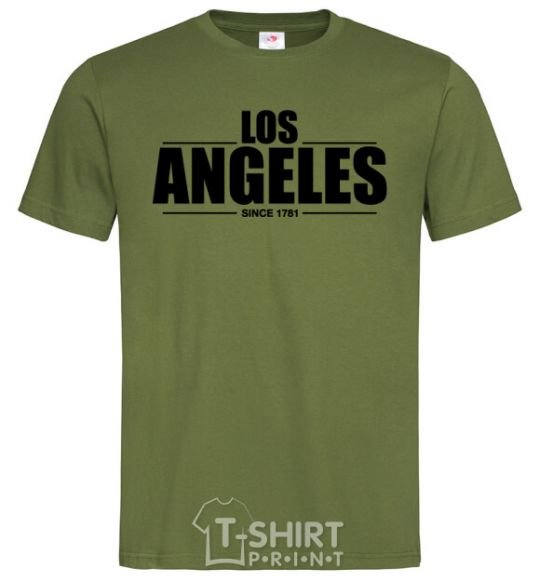 Men's T-Shirt Los Angeles since 1781 millennial-khaki фото